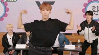 المشهد الشهير لعضو سيفينتين وهو "يرقص رقصة فرقة الفتيات في برنامج PD لو"!