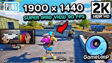 PUBG MOBILE 2.7 Emulator Gameloop 90 FPS 1900 × 1440 IPAD View | Dragon Ball Super themed mode