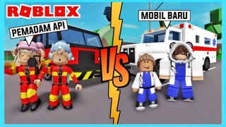 24 Jam Menjadi Pemadam Kebakaran Dan Sopir Ambulance Di Roblox Brookhaven ft @Shasyaalala