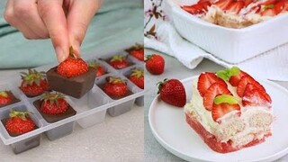 สตรอเบอร์รี่อย่างที่คุณไม่เคยกินมาก่อน นี่คือ 4 ของหวานที่ไม่อาจต้านทานได้!