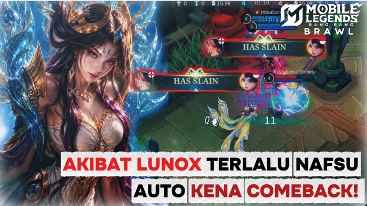 Lunox-nya Terlalu NAFSU! 😡 Nekat Dive Turet Malah Kena COMEBACK EPIC Zetian! 👑⚡