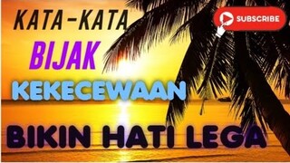 KATA ~ KATA BIJAK KEKECEWAAN BIKIN HATI LEGA | CHYLVIA ZHEMA