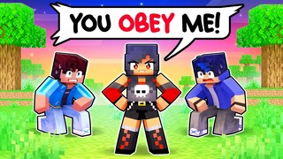 Taking OVER Minecraft As MEAN APHMAU!