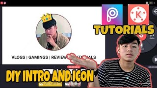 HOW TO MAKE YOUR OWN INTRO FOR VLOG? Using PICSART & KINEMASTER (FAST & EASY) TAGALOG TUTORIALS