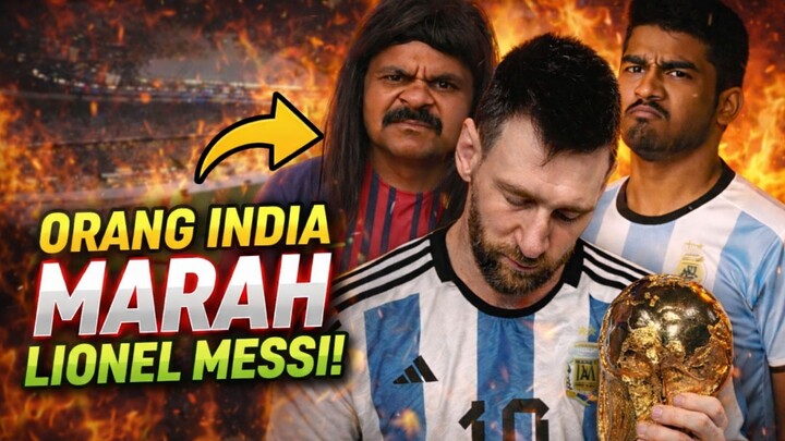 Orang Orang India ini NgamukKarena Kecewa Dengan Messi