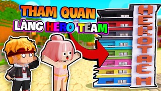 KHANGG VÀ MEOWPEO THAM QUAN LÀNG HERO TEAM LÚC 3H SÁNG CÙNG TIMMY* LÀNG HERO TEAM TRONG MINI WORLD