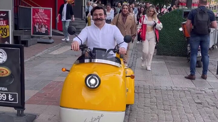 Exploding Little Motorcycle