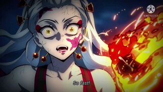 Daki vs Tanjiro // demon slayer // season 2 episode 6