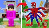 🖤I Scared My Friend with Blood SPIDER-MAN.exe in Minecraft