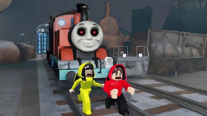 Yuta, Mio Dan Baby Celine Dikejar Cho Cho Charles Didalam Terowongan  ROBLOX
