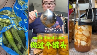 Let's frantically make canned goods to prepare winter food supplies together