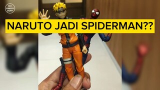 Naruto jadi Spiderman?? Kaya gimana tuh.. langsung aja cek videonya!!