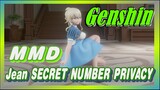 [Genshin  MMD]Jean,  SECRET NUMBER PRIVACY