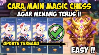 GINI CARA MAIN MAGIC CHESS AGAR MENANG TERUS DI UPDATE TERBARU!! COMBO MAGIC CHESS TERBARU 2022 !!