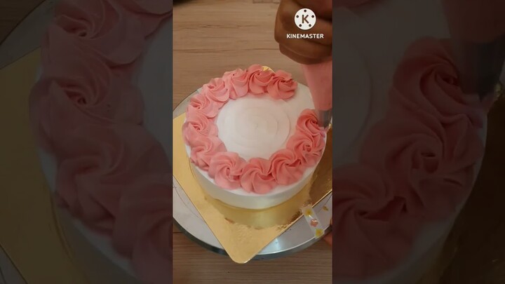 มาฝึกแต่งหน้าเค้กง่ายๆ กันเถอะ #เเต่งหน้าเค้ก #เค้กวันเกิด  #ponggchannel