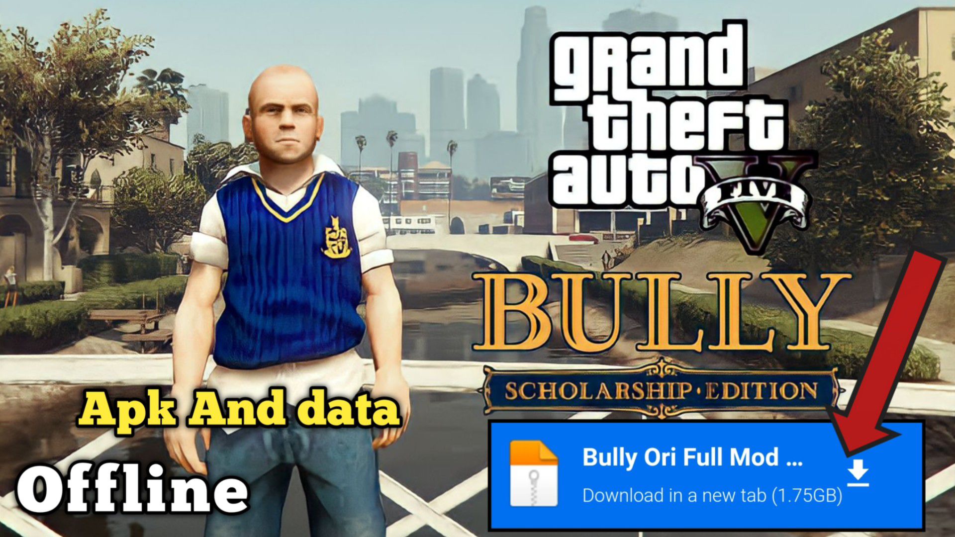 Bully anniversary edition on Android / Apk and Obb check on my Yt