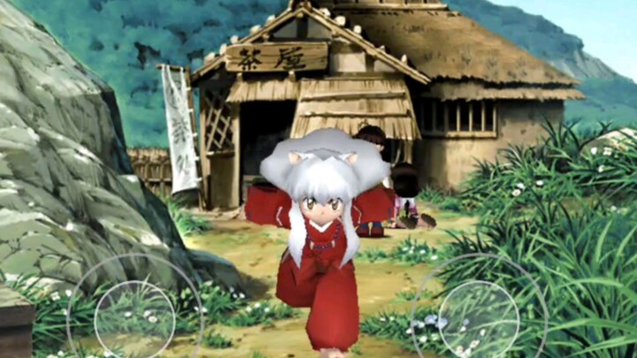 Inuyasha Secret of the Cursed Mask clip - Tea House