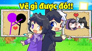 Nếu Noob Ruby VẼ GÌ SẼ ĐƯỢC ĐÓ Trong Minecraft Thì Sẽ Như Thế Nào !? ✏️😍