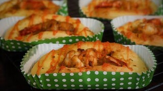 UDANG BAKAR JIMBARAN DIBALUT ROTI | CARA MEMBUAT ROTI JIMBARAN