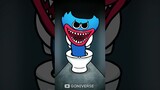 Skibidi Toilet - Poppy Playtime Animation #huggywuggy #memes #animationmeme
