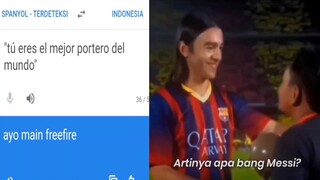 Artinya Apa Bang Messi? Versi Bahasa Jawa...