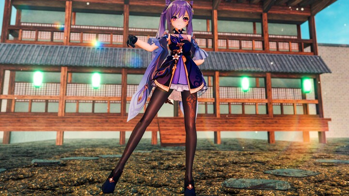 [Genshin Impact MMD|Keqing] My sword shines like a sword, I chop all the offal!