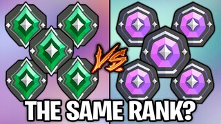 5 Ascendants VS 5 Diamonds! - They're the same Rank?