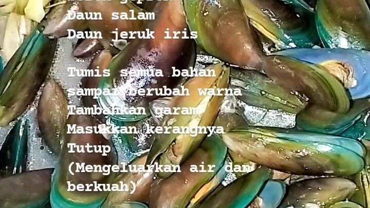 TUMIS KERANG HIJAU