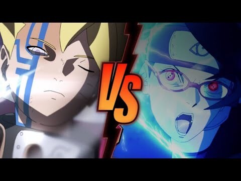 BORUTO DEWASA VS SARADA DEWASA | Siapa Yang Akan Menang?