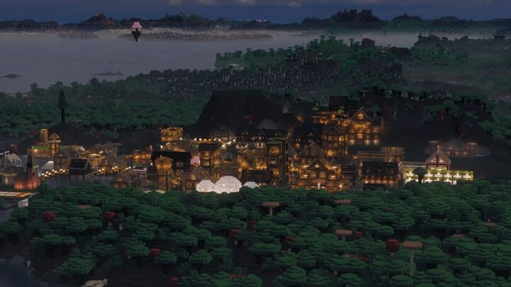 ما زال مود Voxy مفرطًا في الدقة: مسافة رؤية 8192 تكفي لاستعراض حفظتي القديمة.