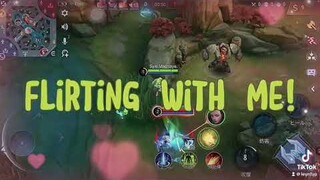 i tried flirting on Japan server mlbb! #Leynfyp #mobilelegends #MLBB
