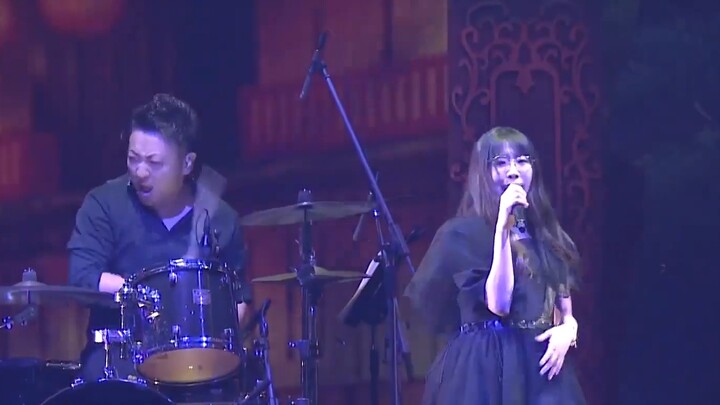[Chinese and Japanese subtitles] Aimer's "Resounding Sanga" and "Asahi Come to Me" live version of D