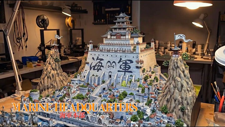 Kalau Dunia One Piece Dibuat Jadi Miniatur Tiga Dimensi