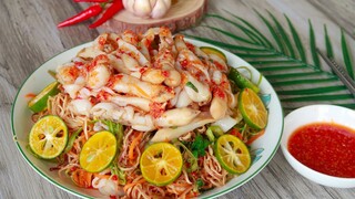 HANGCANCOOK || Cách làm GỎI ỐC MÓNG TAY siêu ngon, đơn giản, lạ miệng tại nhà