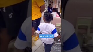 Barbershop prank to kid #prank #waveyreacts #funny