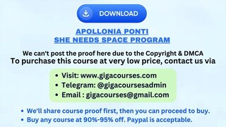 Apollonia Ponti - She Needs Space Program