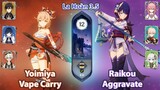 [New Abyss] Yoimiya Vape Carry & Raikou Aggravate | La Hoàn Thâm Cảnh Tầng 12 | Genshin Impact 3.5