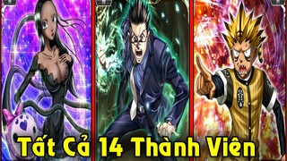 Tổng Hợp Tất Cả 14 Thành Viên Của Hội Thập Nhị Chi Trong Hiệp Hội Thợ Săn | Hunter X Hunter