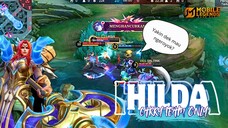 Ketika musuh ingin gank tapi lupa kalo yang di gank adalah Hilda | MLBB Highlight