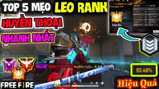 Free Fire | Top 5 Mẹo Giúp Bạn Leo Rank Huyền Thoại Nhanh Nhất Đơn Giản Nhưng Hiệu Quả Hayato Gaming