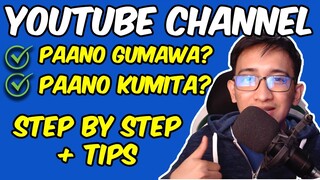 PAANO GUMAWA NG YOUTUBE CHANNEL TUTORIAL