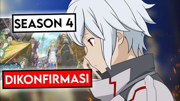 Tanggal Rilis Danmachi Season 4 Resmi Diumumkan!!!