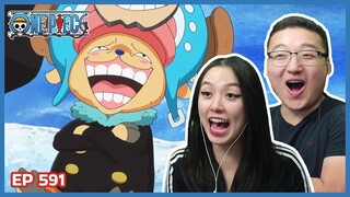 CURSED CHOPPER SMILE 😭😭 | One Piece Episode 591 Couples Reaction & Discussion