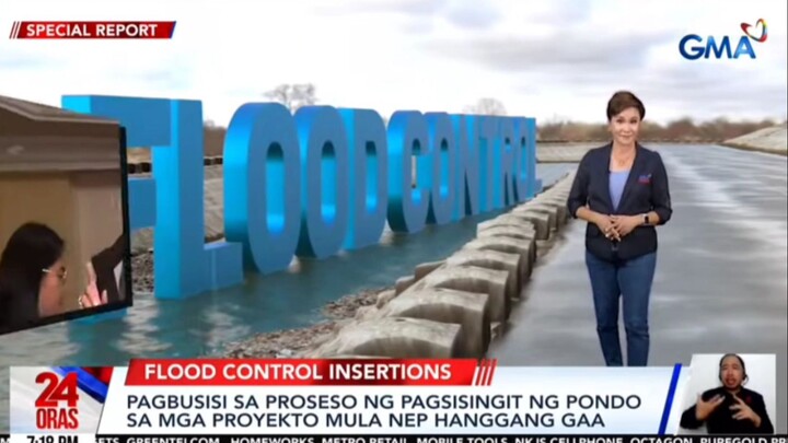 GMA Special Report MAKI PULIDO Flood Control Insertions