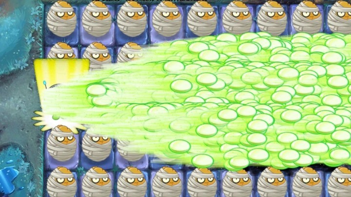 PvZ 2 Hard Challenge – 100 Top-Grade Plants vs. Dark Ages Zombie Team Level 15 – Who’s the Strongest