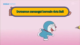 Doraemon semangat bermain Dots ball