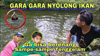 detik detik tenggelam nya orang - TERAGEDI MANCING IKAN - film pendek komedi - bobodoran sunda