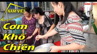 Cơm khô chiên giòn (Món ngon từ cơm nguội thừa) Nam Việt 1701