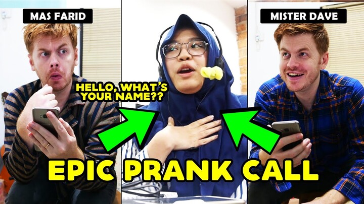 BULE JOWO PRANK CALL TUTOR BAHASA INGGRIS!!