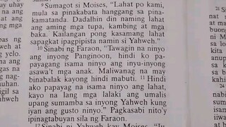 Pang Araw Araw na Talata.               Exodus 10:8-12